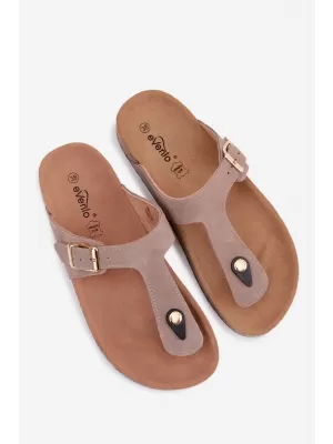 Dámské žabky BOTO 26SD21-101 BEIGE