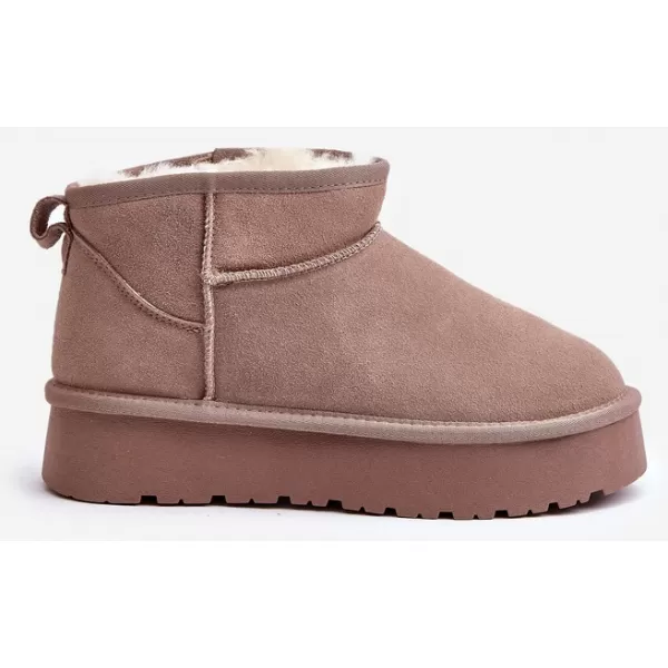  Dámské boty BOTO W5828 KHAKI 