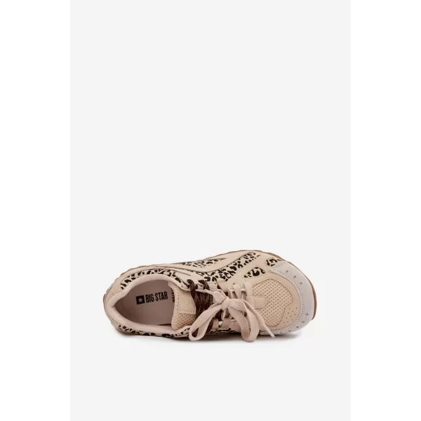  Dámské tenisky BIG STAR SHOES TT274549 BEIGE 