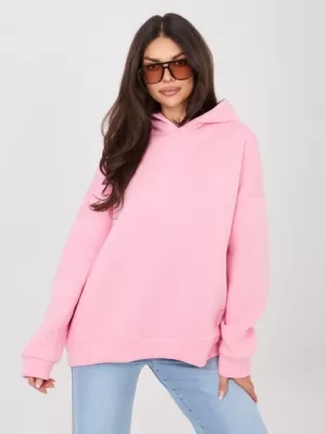 Dámská mikina RUE PARIS RV-BL-A1037.06 BRIGHT PINK
