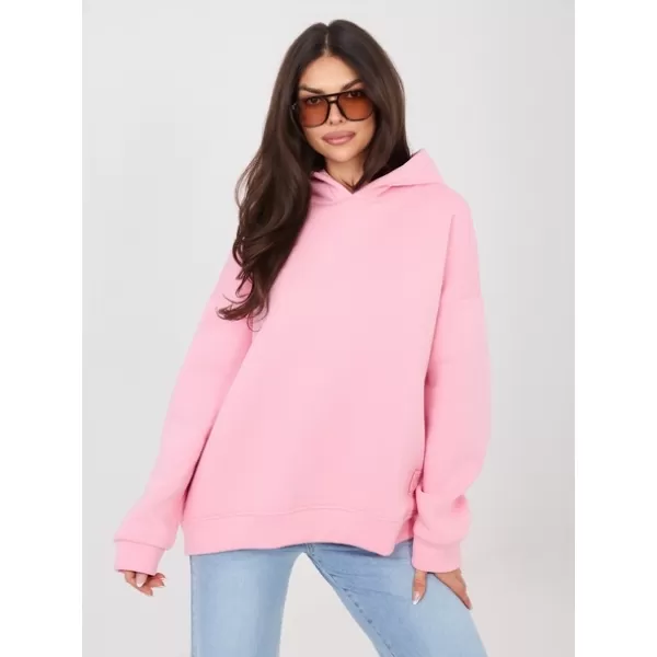 Dámská mikina RUE PARIS RV-BL-A1037.06 BRIGHT PINK 
