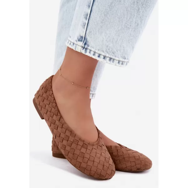  Dámské baleríny BOTO 9867 CAMEL 