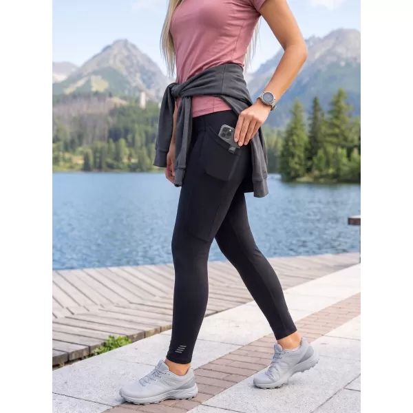  Dámské sportovní legíny ALPINE PRO GEMSA BLACK 
