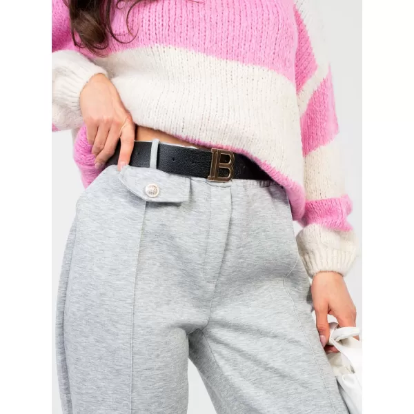  Dámské kalhoty ITALY MODA IT-SP-10006.76 GRAY 