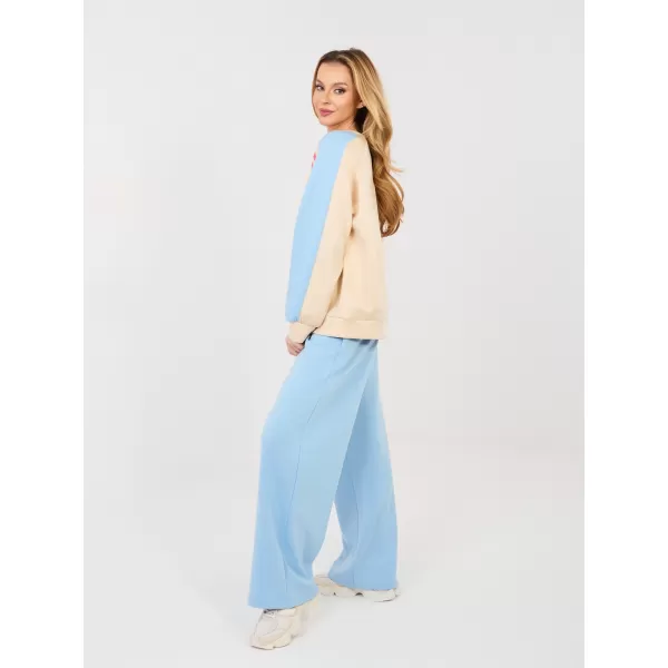 Dámský komplet ITALY MODA MI-KMPL-82649.29 LIGHT BLUE 