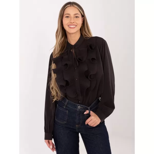  Dámská košile FACTORY PRICE IT-KS-29033.87 DARK BROWN 