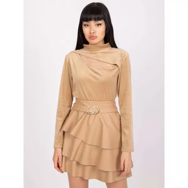  Dámská halenka ITALY MODA DHJ-BZ-6561.09P CAMEL 