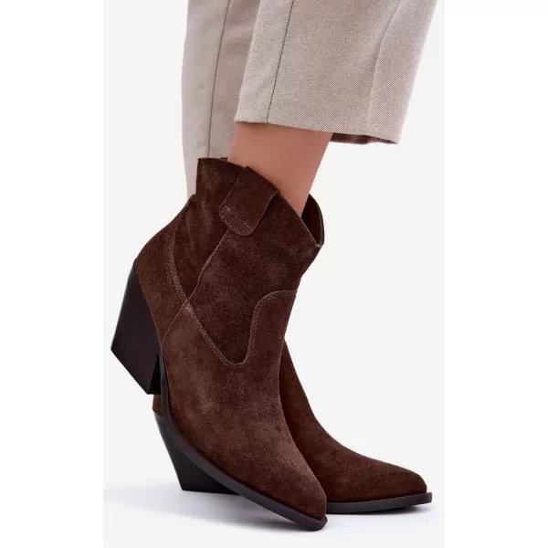  Dámské kovbojky BOTO 5078 BROWN 