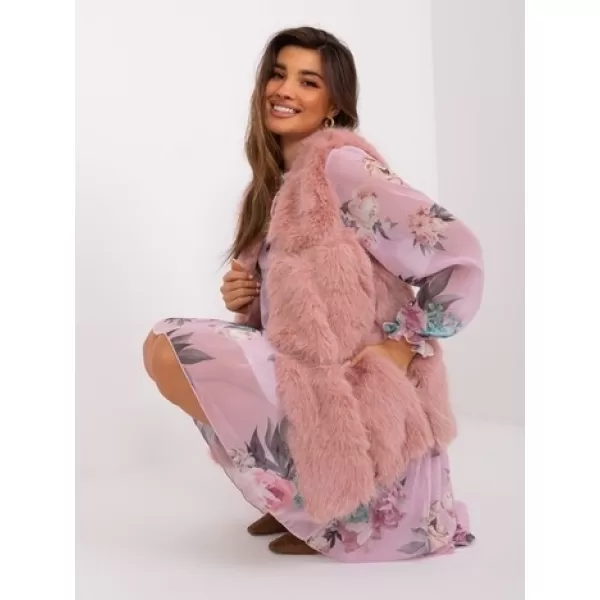  Dámská vesta WOOL FASHION ITALIA AT-KZ-2375.00P BRIGHT PINK 