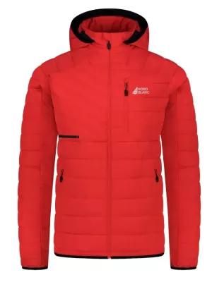 Pánská zimní bunda NORDBLANC GLOOM NBWJM8390 ČERVENÁ