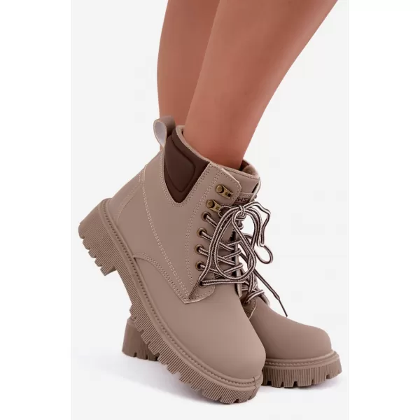  Dámské sněhule BOTO 25BT26-9118 KHAKI 