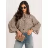 Dámská košile ITALY MODA MI-KS-4384.79 BROWN