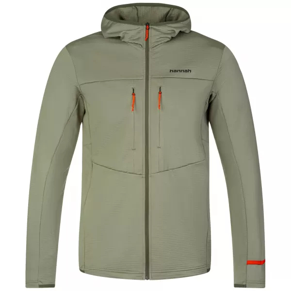  Pánská mikina HANNAH NIRON HOODY DEEP LICHEN GREEN 