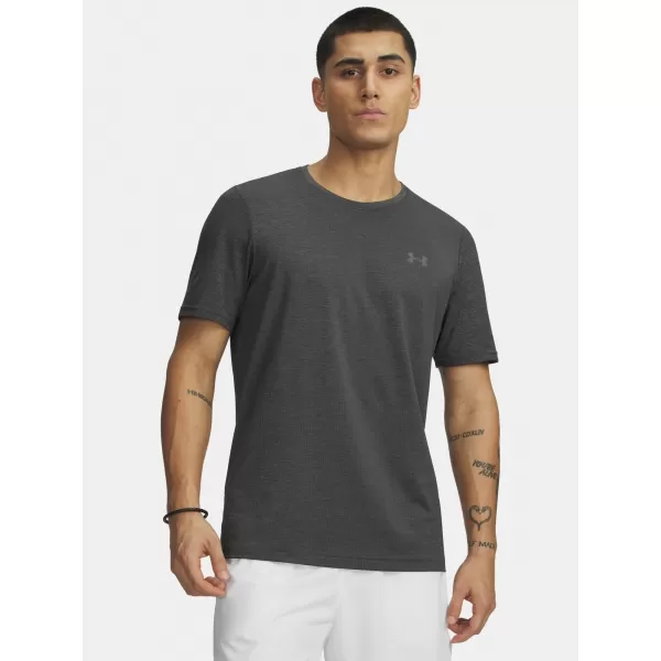  Pánské triko UNDER ARMOUR VANISH ELITE SEAMLESS SS 6010591-009 ČERNÁ 