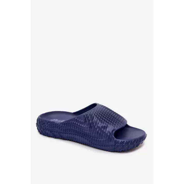  Pánské pantofle BOTO 56151 NAVY 