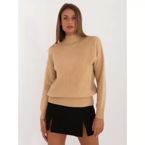  Dámský svetr WOOL FASHION ITALIA AT-SW-2339.54 SAND 