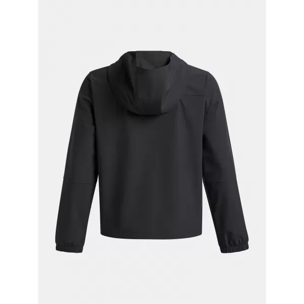  Chlapecká bunda UNDER ARMOUR UA B UNSTOPPABLE WVN JACKET 6009561-001 ČERNÁ 