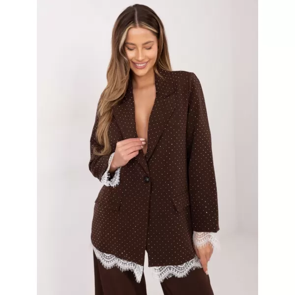  Dámská bunda ITALY MODA IT-MA-FL9916-2.12P BROWN 