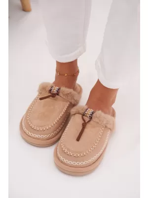 Dámské bačkory BOTO 608 BEIGE