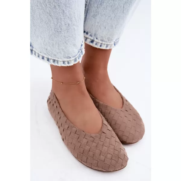  Dámské baleríny BOTO 9867 KHAKI 