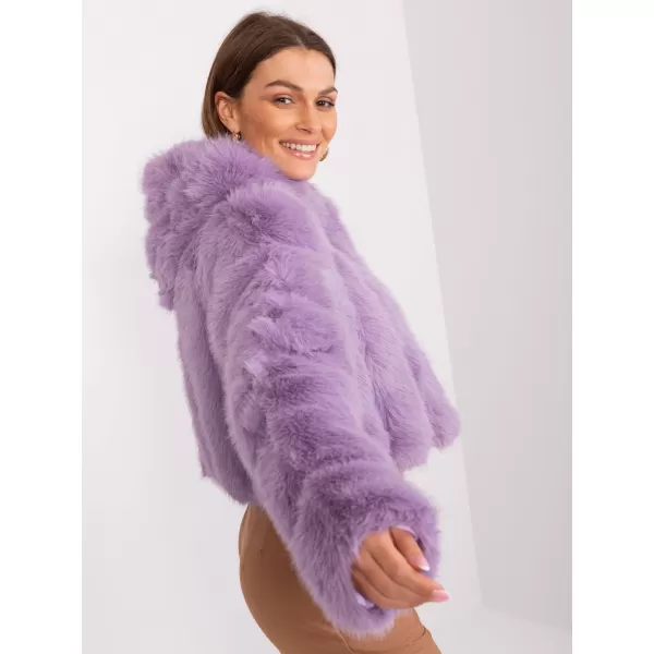  Dámská bunda WOOL FASHION ITALIA AT-KR-2378.96P BRIGHT PURPLE 