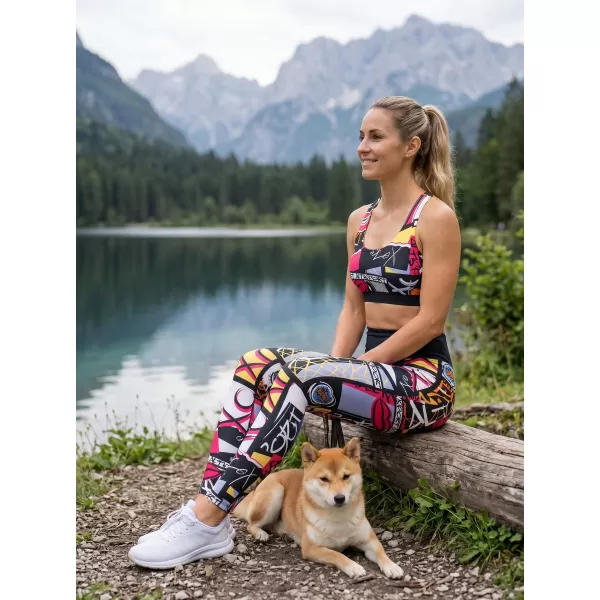 Dámské dlouhé funkční legíny premium (nové velikosti) ALTISPORT VOJ/ALW041LEG05 ČERNÁ 