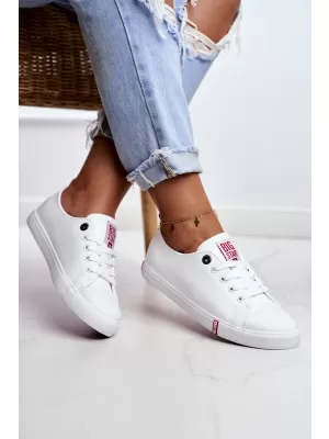Dámské tenisky BIG STAR SHOES GG274005 WHITE/RED