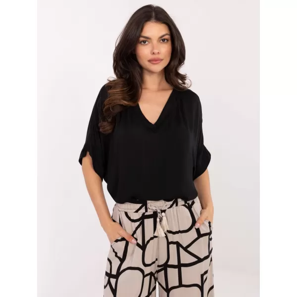  Dámská halenka OCH BELLA TW-BZ-BI-3228.75 BLACK 