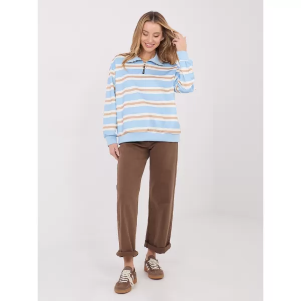  Dámská halenka ITALY MODA IT-BZ-9981-1.08 LIGHT BLUE 