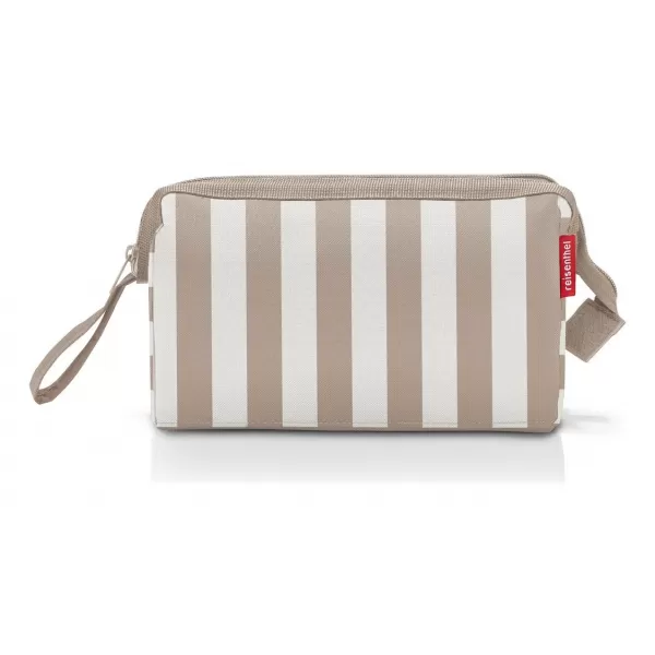  Kosmetická taška Reisenthel Travelcosmetic Summerstripes coffee SUMMERSTRIPES COFFEE 