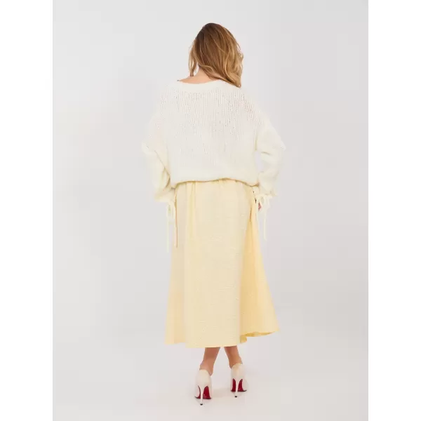  Dámská sukně RUE PARIS IT-SD-18760.69 BRIGHT YELLOW 
