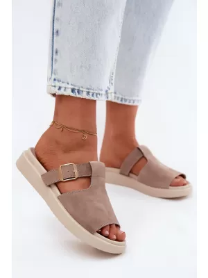 Dámské pantofle BOTO 26SD18-51 BEIGE
