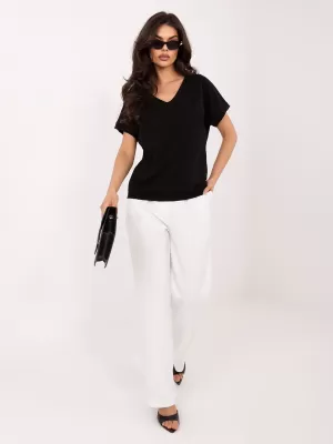 Dámské triko RUE PARIS RV-BZ-A1321.91 BLACK