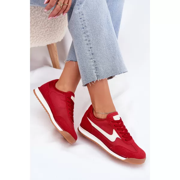  Dámské tenisky BOTO 25SP30-9099 RED/BEIGE 