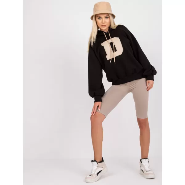  Dámská mikina EX MODA EM-BL-651/D.29X NOIRE 