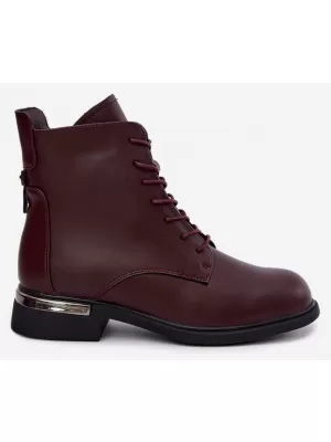 Dámské kotníkové boty VINCEZA 86450 BURGUNDY