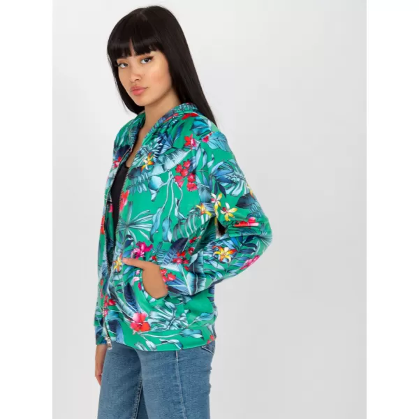  Dámská mikina RUE PARIS RV-BL-8120.69P GREEN 