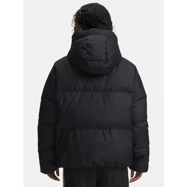  Dámská bunda UNDER ARMOUR LIMITLESS DOWN PUFFER JACKET 6001001-001 ČERNÁ 