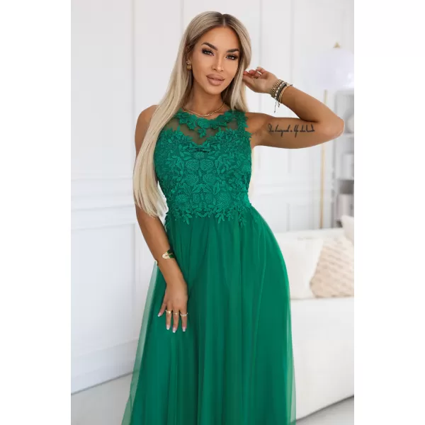  Dámské šaty NUMOCO 672-3 ZELENÁ 