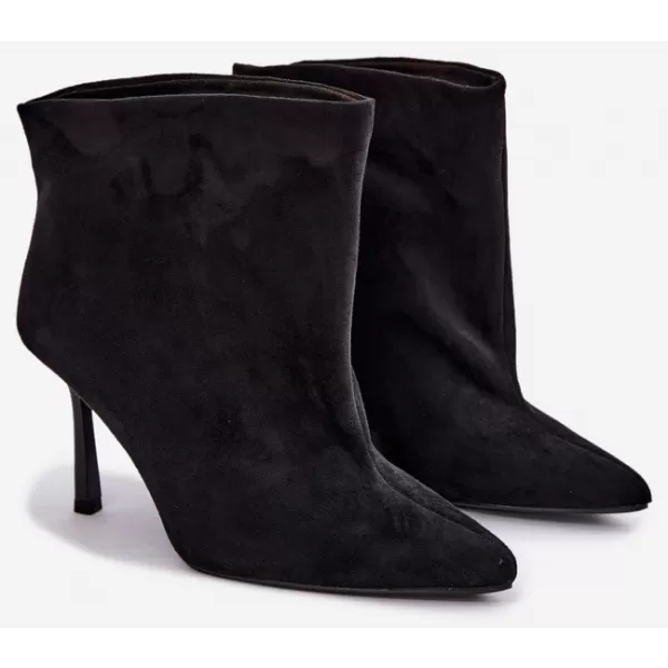  Dámské kotníkové boty BOTO C-420/CS070 BLACK 