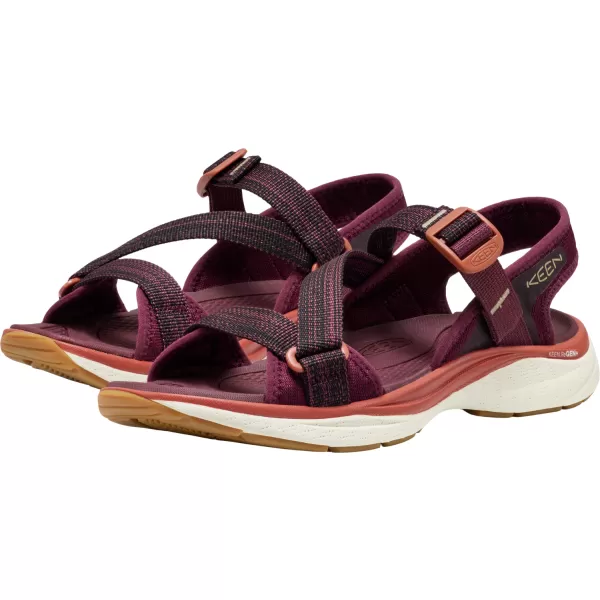  Dámské sandály KEEN LEIKI OT SANDAL FIG/BURNT BRICK 