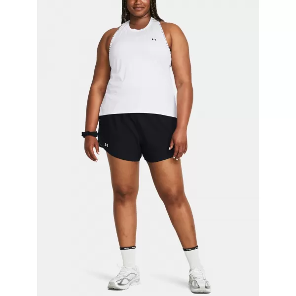  Dámské kraťasy UNDER ARMOUR UA FLY BY 3'' SHORTS 1382853-001 ČERNÁ 