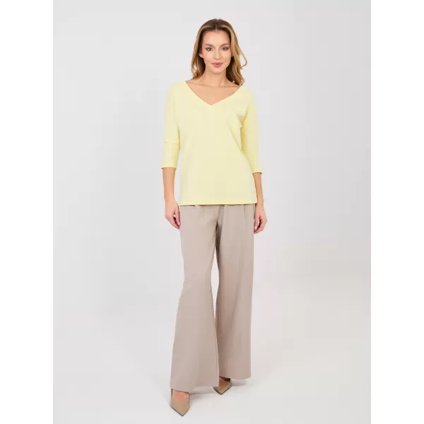  Dámské triko RUE PARIS RV-BZ-A1189.24 BRIGHT YELLOW 