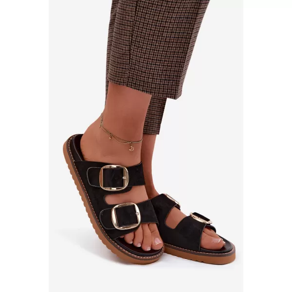  Dámské pantofle BOTO 1523 BLACK 