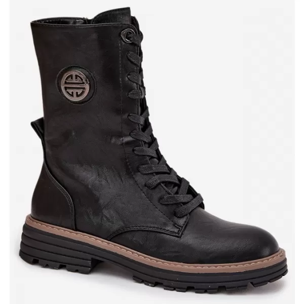  Dámské boty BOTO ASA259-10 BLACK MAT 