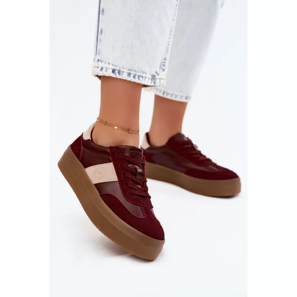  Dámské tenisky BIG STAR SHOES UU274013 RED 