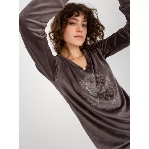  Dámský komplet RELEVANCE RV-KMPL-8442.23P DARK GREY 