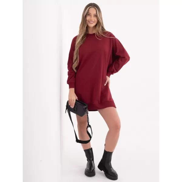  Dámské šaty RELEVANCE RV-SK-6019.67 BURGUNDY 