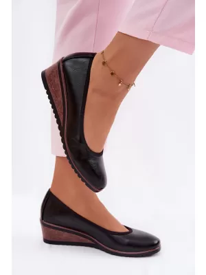 Dámské polobotky VINCEZA 58628 BLACK