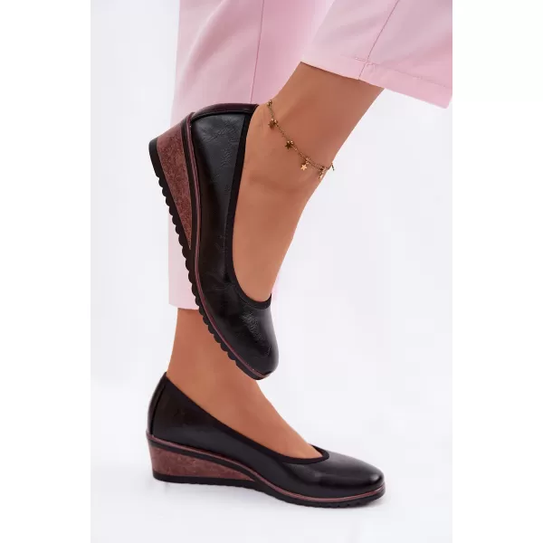  Dámské polobotky VINCEZA 58628 BLACK 